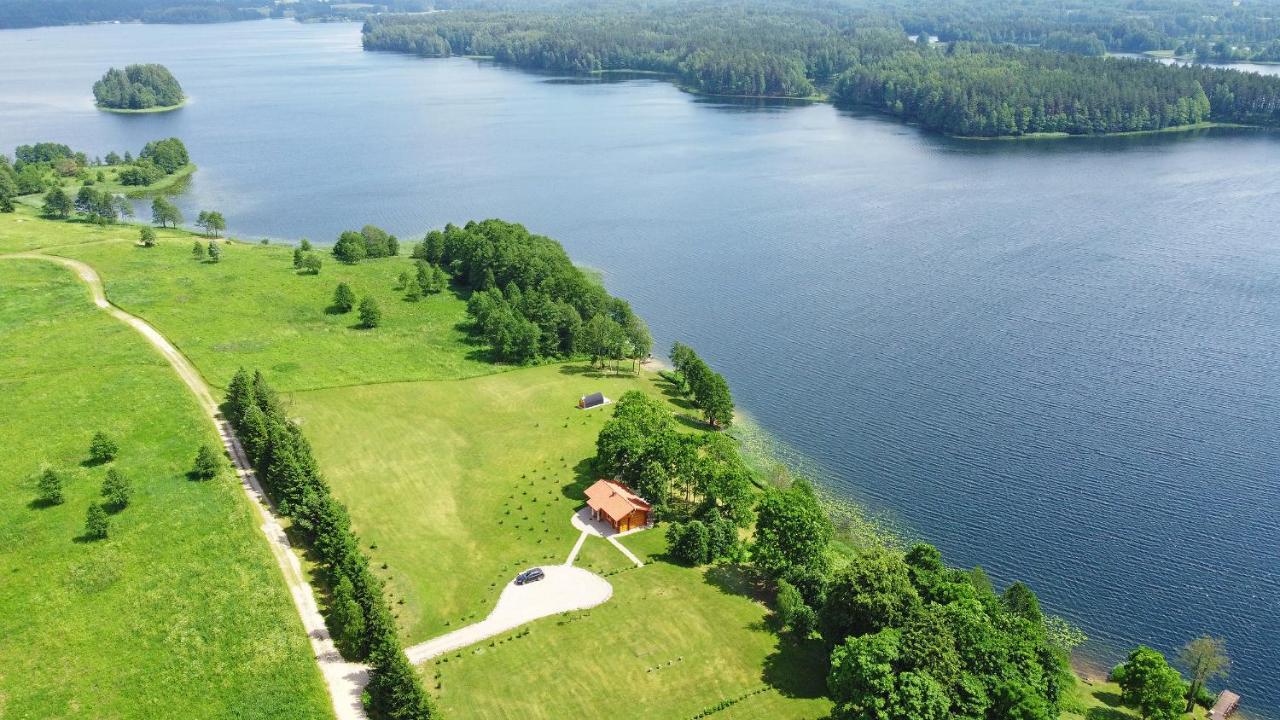 Meku Vila Degučiai Exteriör bild
