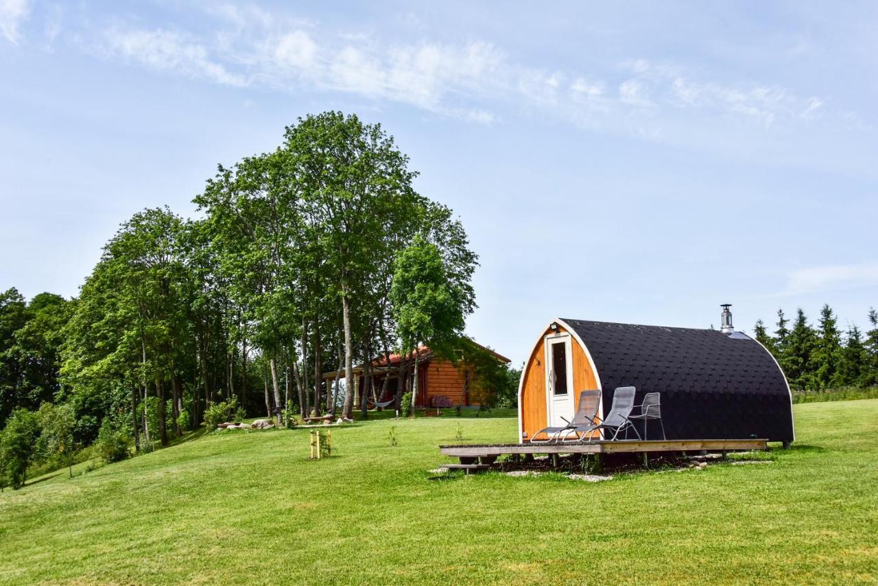Meku Vila Degučiai Exteriör bild
