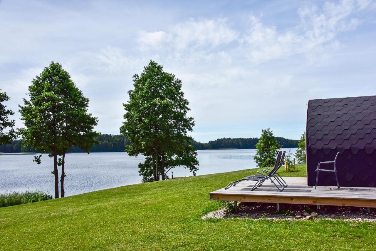 Meku Vila Degučiai Exteriör bild