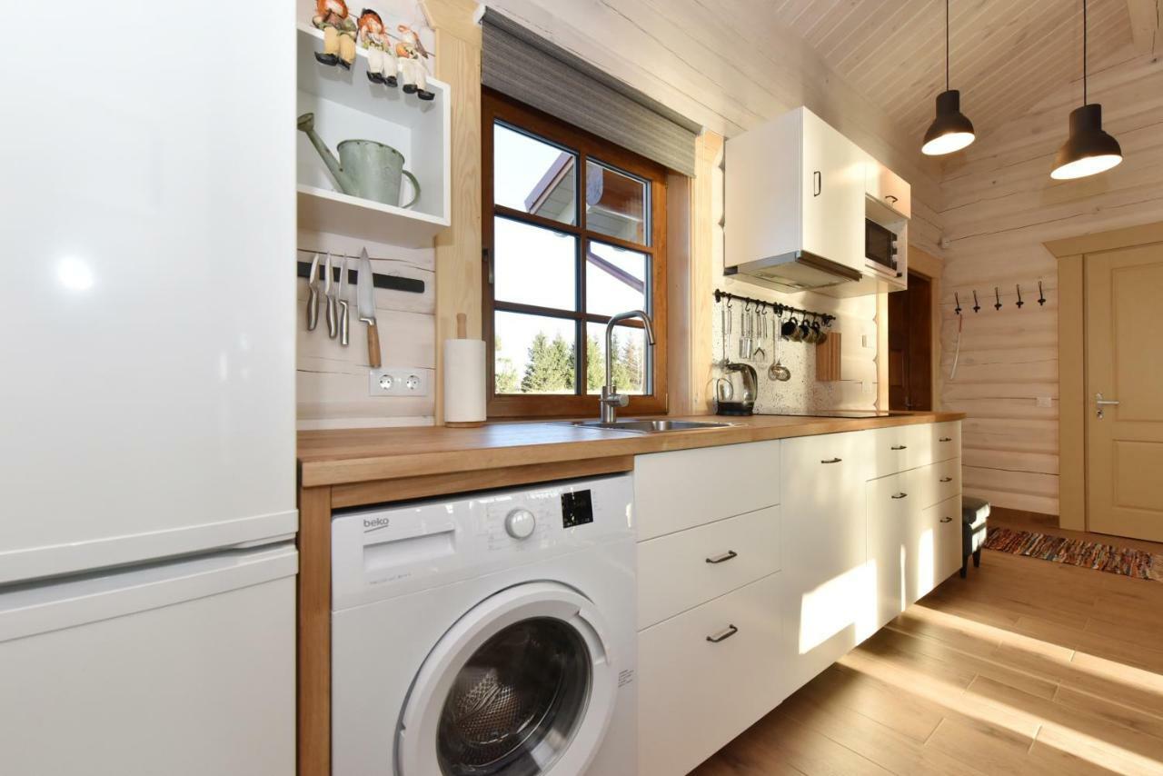 Meku Vila Degučiai Exteriör bild