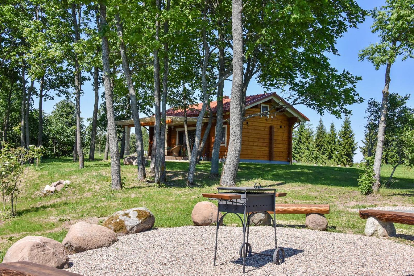 Meku Vila Degučiai Exteriör bild