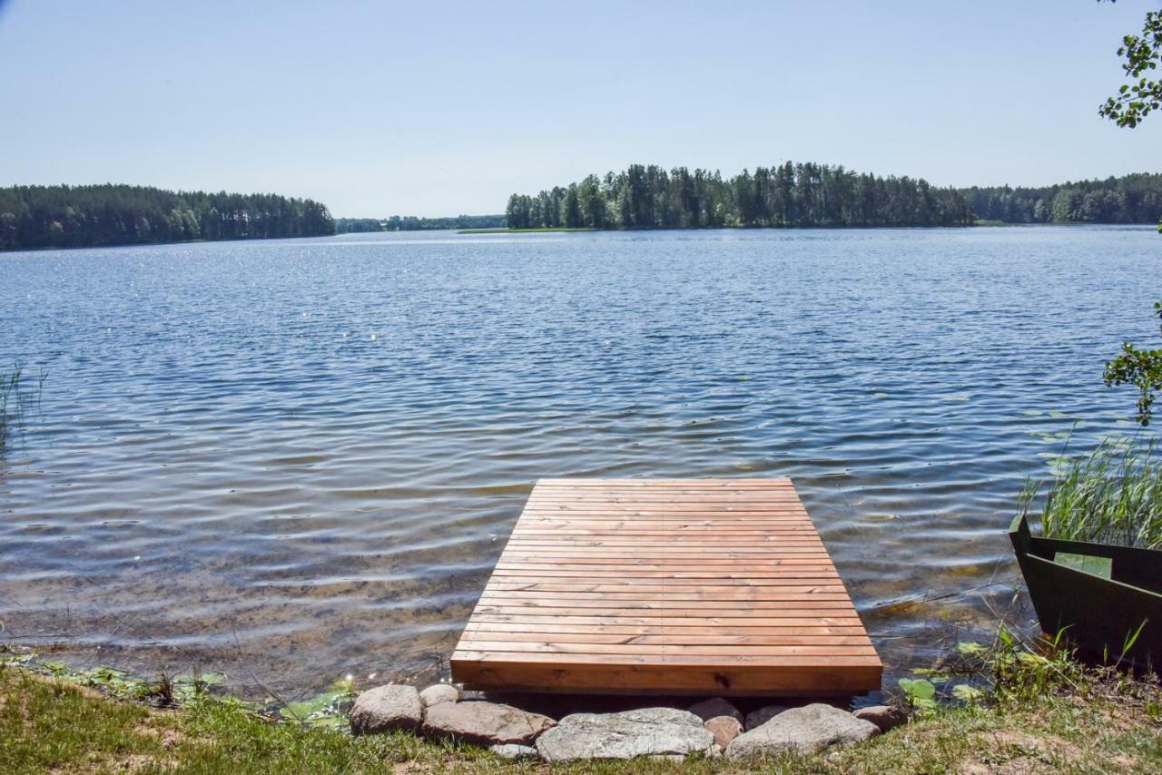 Meku Vila Degučiai Exteriör bild